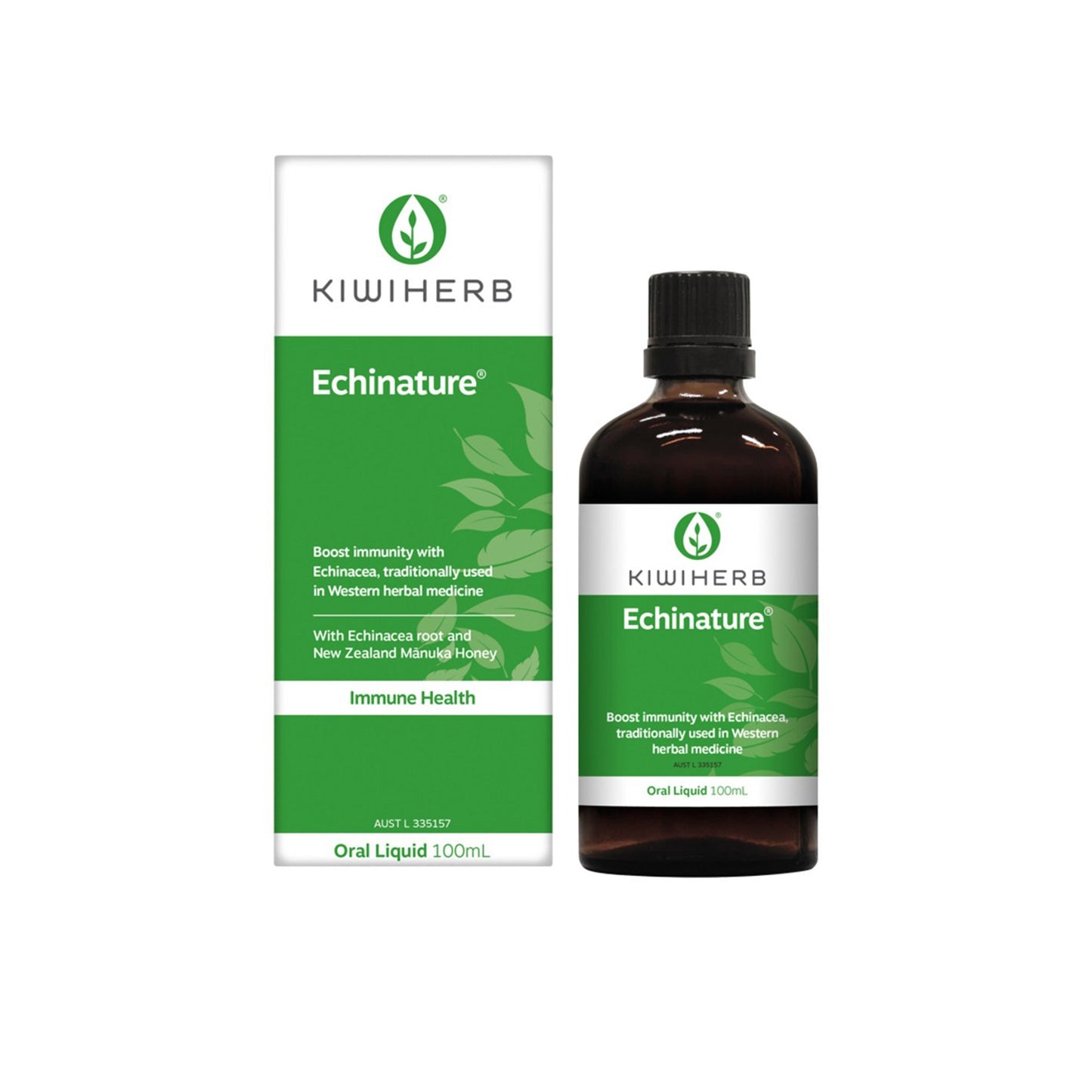 Kiwiherb 大人有機紫錐花100ml - 優惠禮盒組