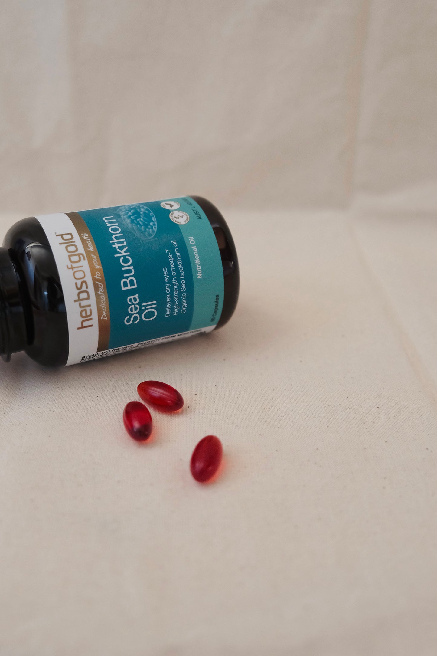 Sea Buckthorn Oil - Herbs Of Gold | MLC Space