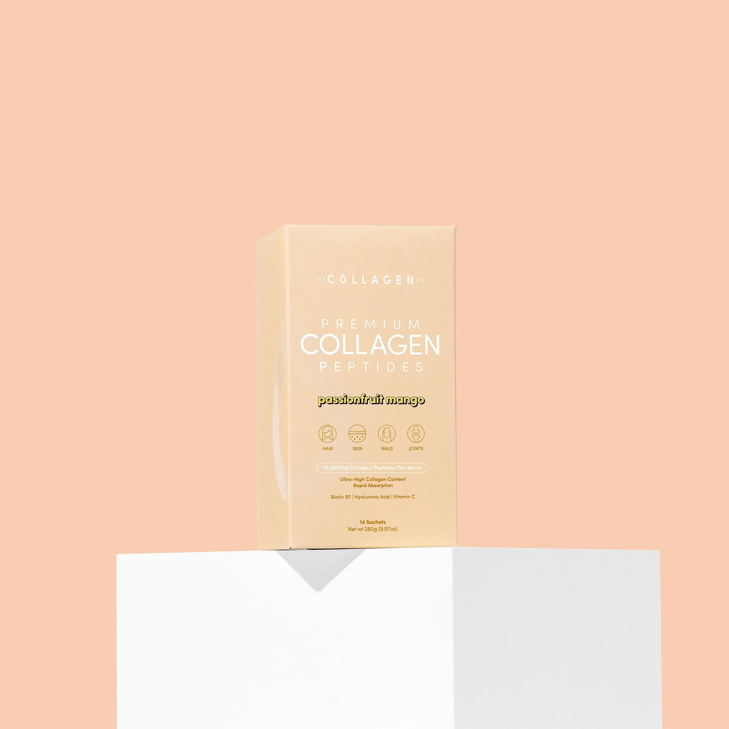 澳洲The Collagen Co. 水解膠原蛋白胜肽單包裝 - 百香果芒果