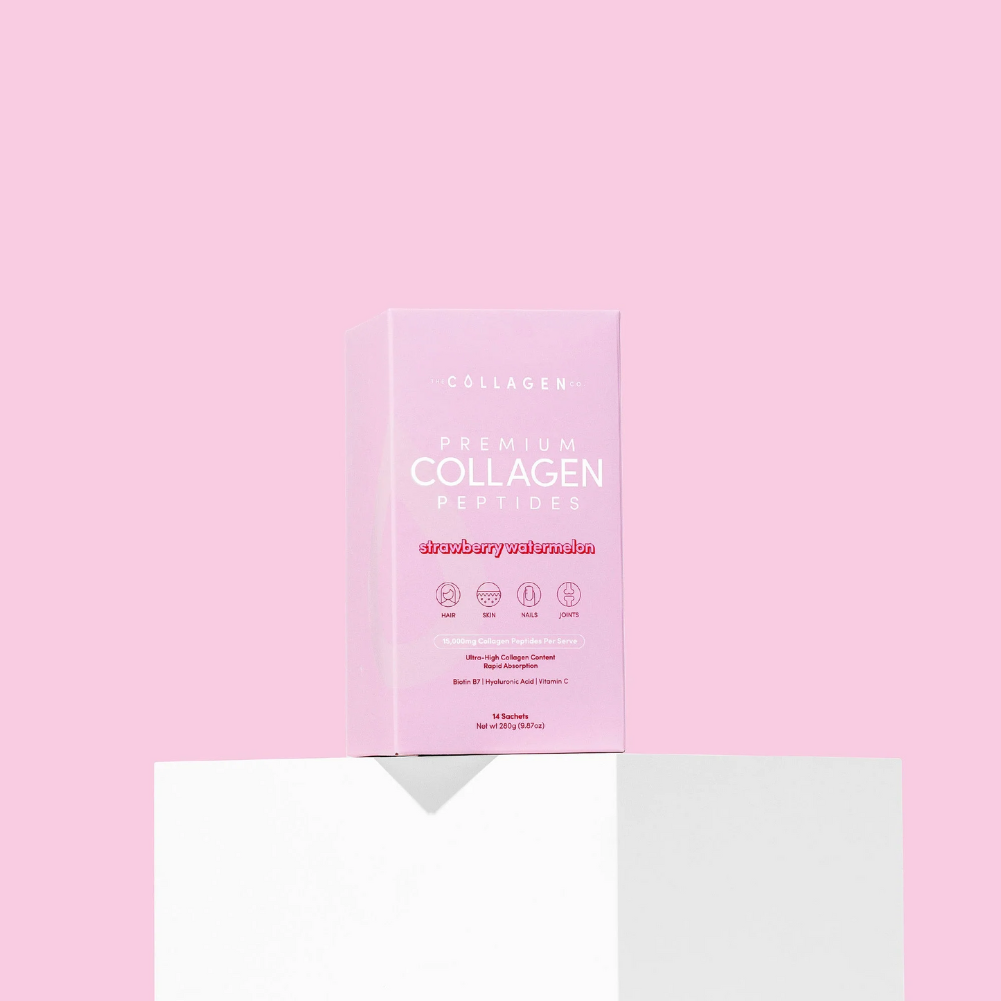 澳洲The Collagen Co. 水解膠原蛋白胜肽單包裝 - 草莓西瓜