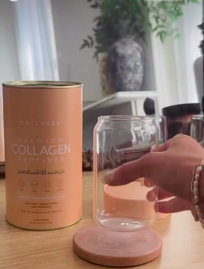 澳洲The Collagen Co. 水解膠原蛋白胜肽罐裝 - 百香果芒果