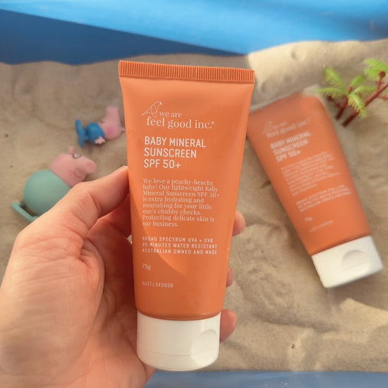 Baby Mineral Sunscreen SPF 50+ - We Are Feel Good Inc | MLC Space